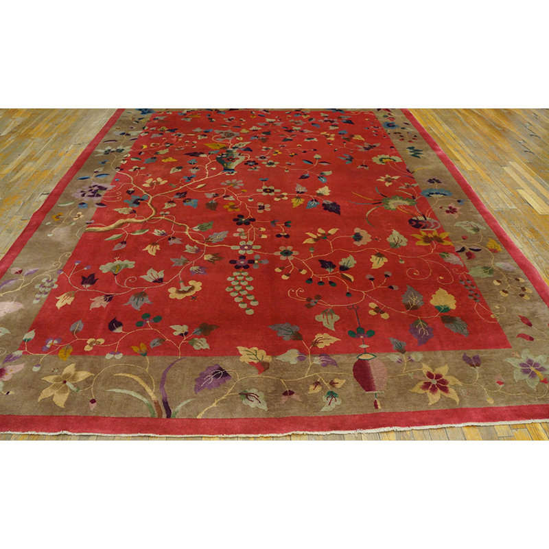 One-of-a-Kind 8'9" X 11'6" Hand Knotted Area Rug