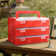 3Pcs 9 Grids Plastic Compartment Box With Adjustable Divider, Stackable Organizer Storage Container