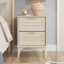 Curtis 2 Drawer Bedside Table-116023856