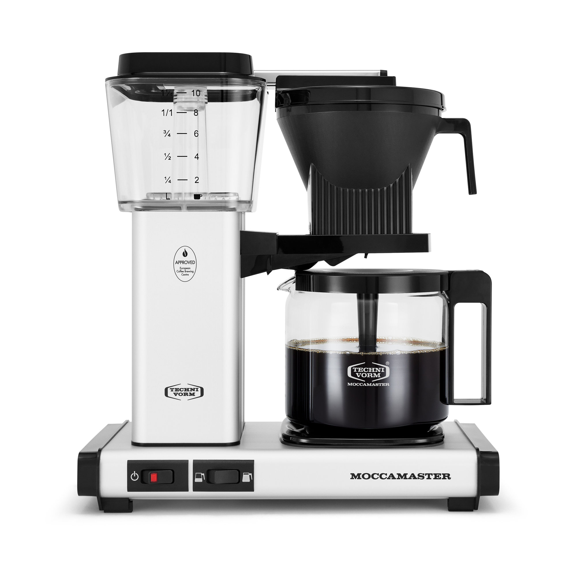 Moccamaster KBGV Select Coffee Maker, Matte Silver