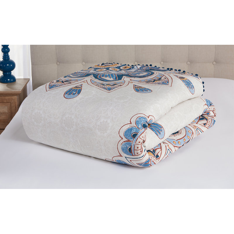 Ensemble d'édredon Borden, Édredon double + 2 taies décoratives standard