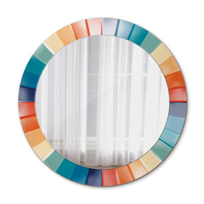 Huldar Glass Flat Wall Mirror