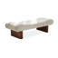 Banc rembourré en bois massif beige-1085324997
