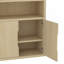 Bibliothèque Rivington 40 "en chêne naturel-988987762