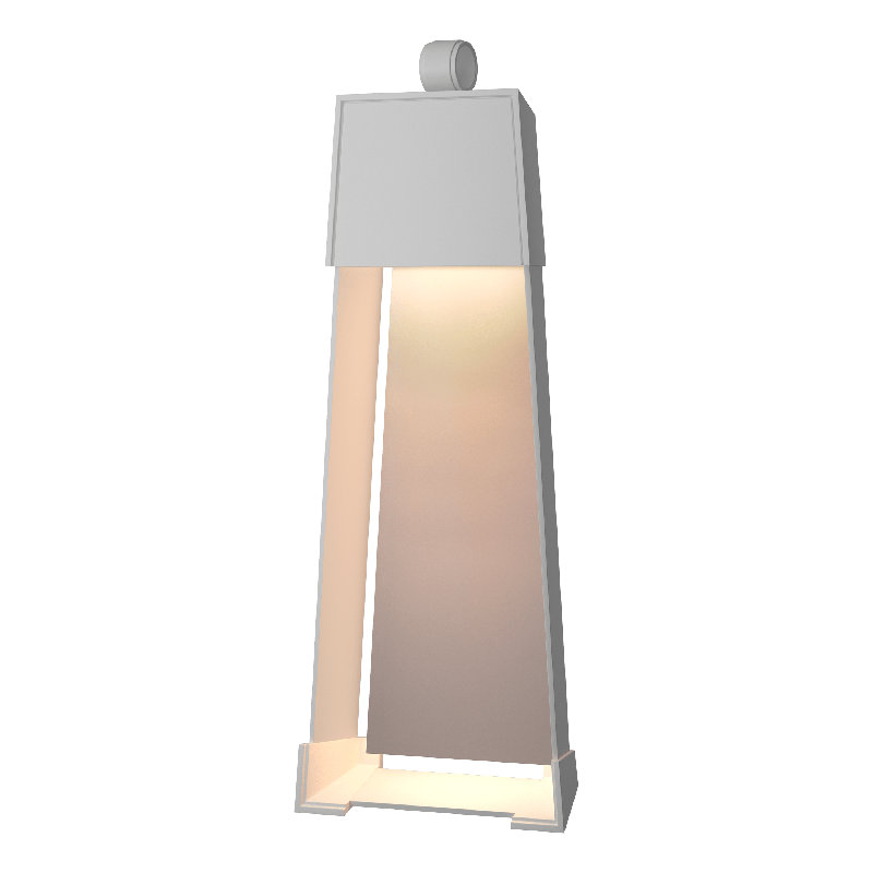 Revere Steel Wall Light, 32.4" H x 12.4" W x 4" D, White, Coastal Burnished Steel
