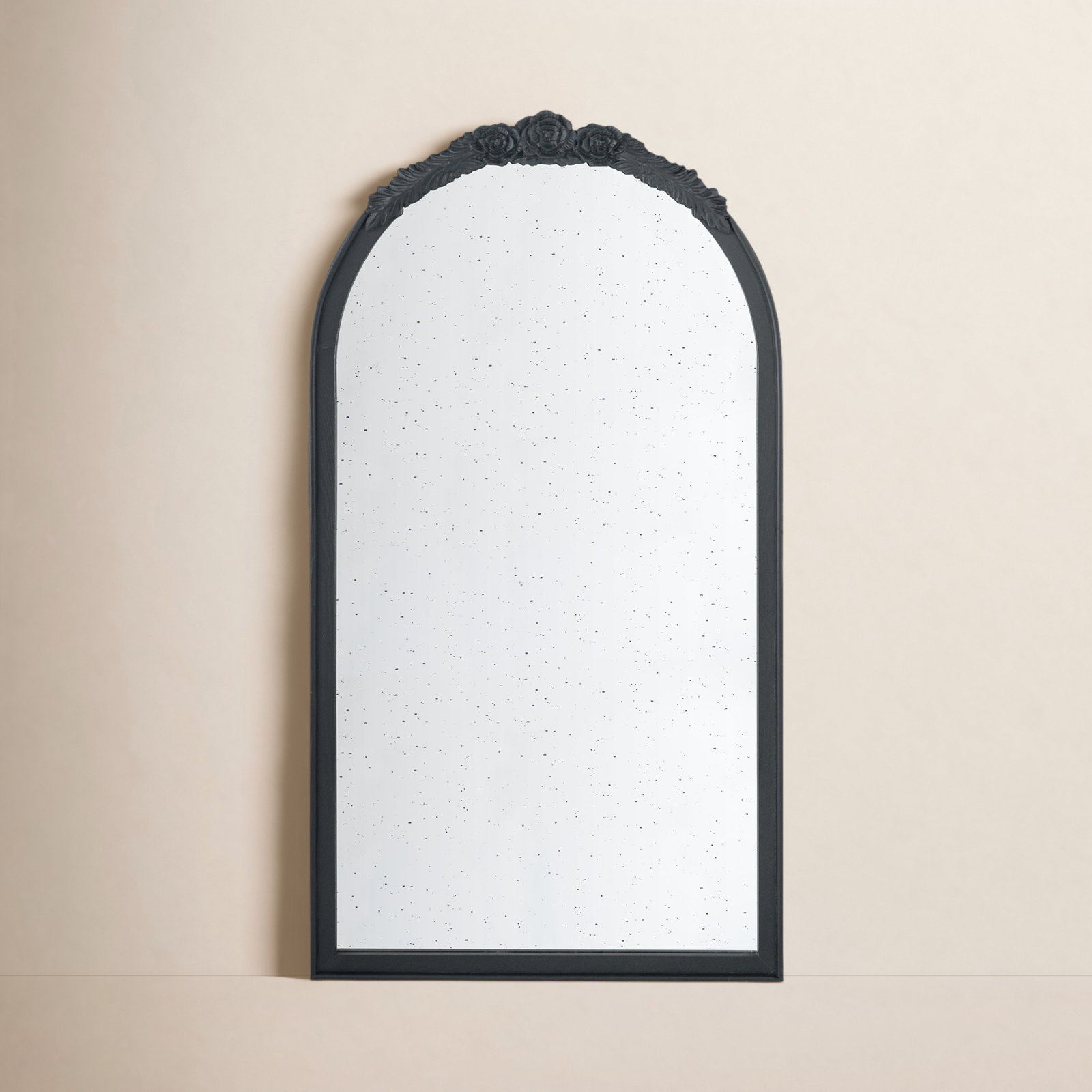 Langosta 30" Accent Mirror, 42"H x 23"W, Black