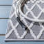 Tapis à motif géométrique Dobbs Performance-129906463
