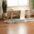 Diller Gray Faux Sheepskin Fur Machine Washable Shag Fluffy Area Rug-2110991225