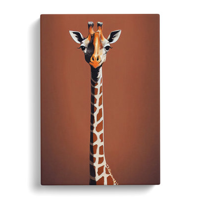 CAN-V0523-2475X Tall Giraffe - Wrapped Canvas Print