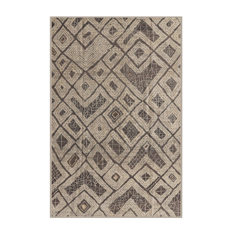 Abstract Indoor Rug, Rectangle 5' x 8'