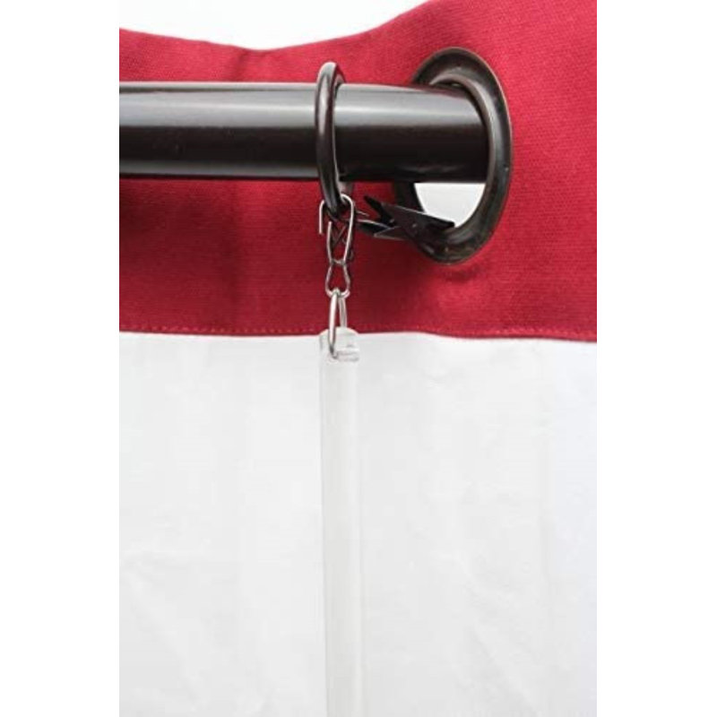Accessoire de rideau Malott, L 36 po, Bronze huilé
