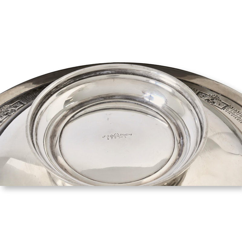 Art Deco Sterling Silver Platter
