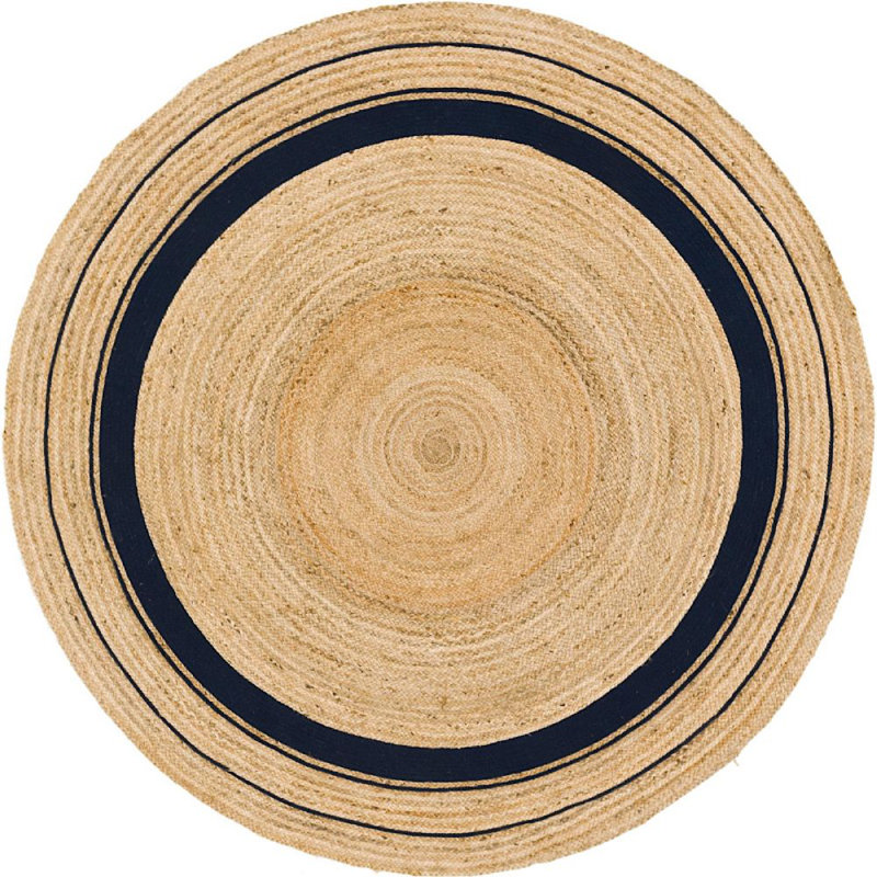 Ayako Cotton Indoor Rug, Round 3'3"