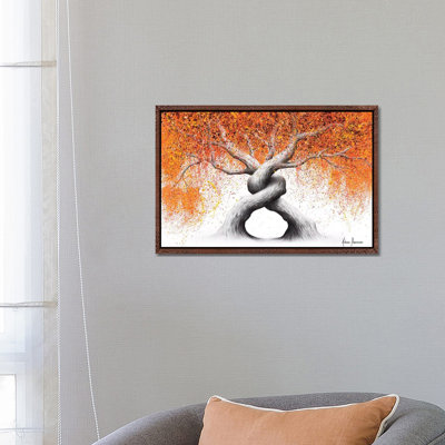 Twisting Love Trees by Ashvin Harrison - Print on Canvas