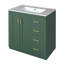 Meuble-lavabo 30 po avec lavabo en céramique-168132025