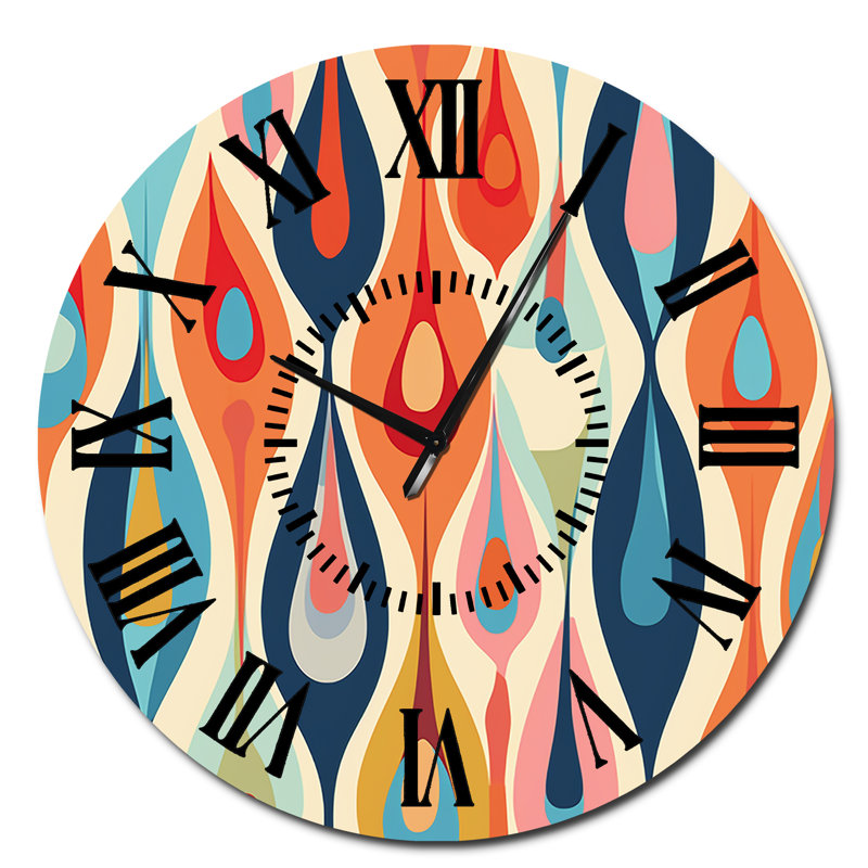 Horloge murale Retro, Surdimensionné