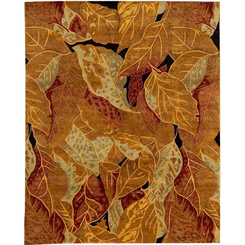 Wool Floral Area Rug