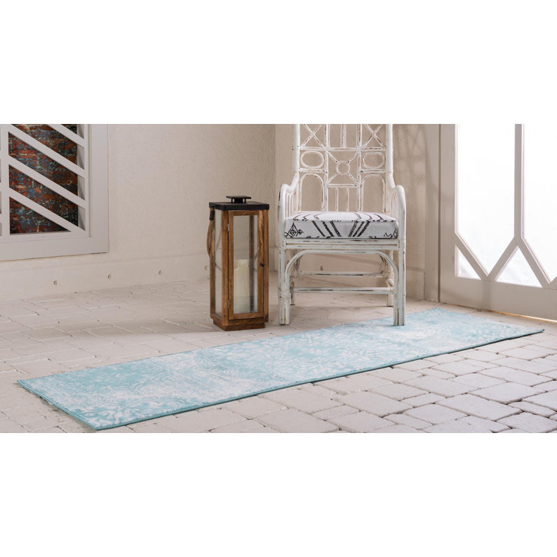 Coblitz Abstract Indoor Rug, Runner 2' x 6'9"