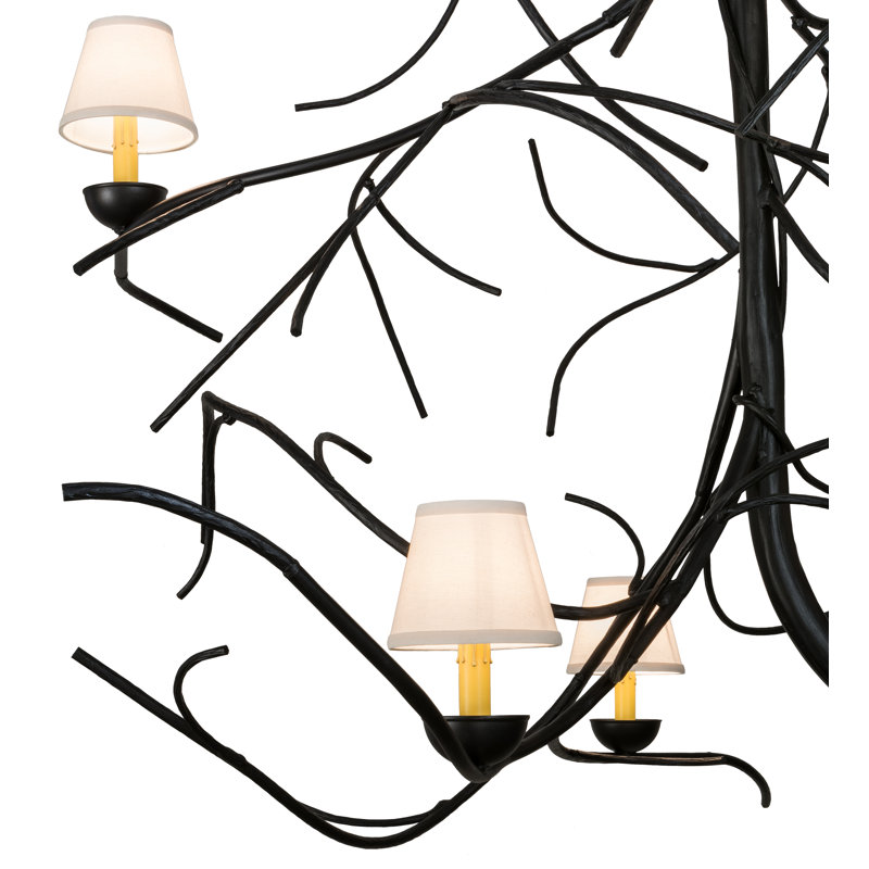 Lustre à plusieurs niveaux 6 lumières unique Collings