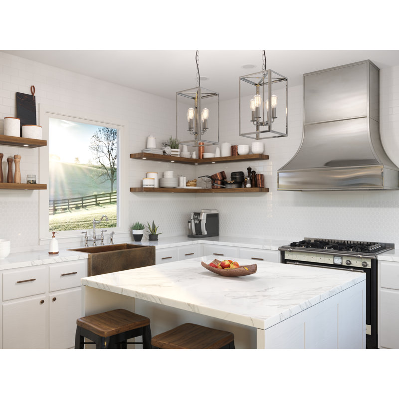 Polished Chrome Bridge Kitchen Faucet with Side Sprayer