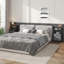 40cm W Metal Bedside Table-706465643
