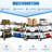 Folding Collapsible Service Cart