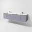 Ensemble de meuble-lavabo double mural 80 "Geneva-87285973-112899582