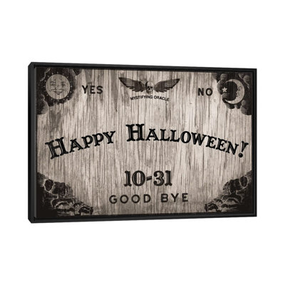 « halloween oracle », impression sur toile tendue