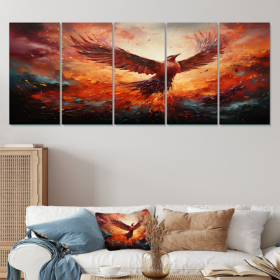 5 pièces, art mural