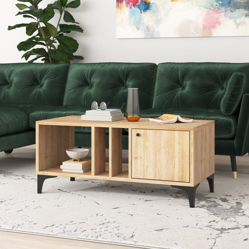 Alberry Four Leg Coffee Table with Storage