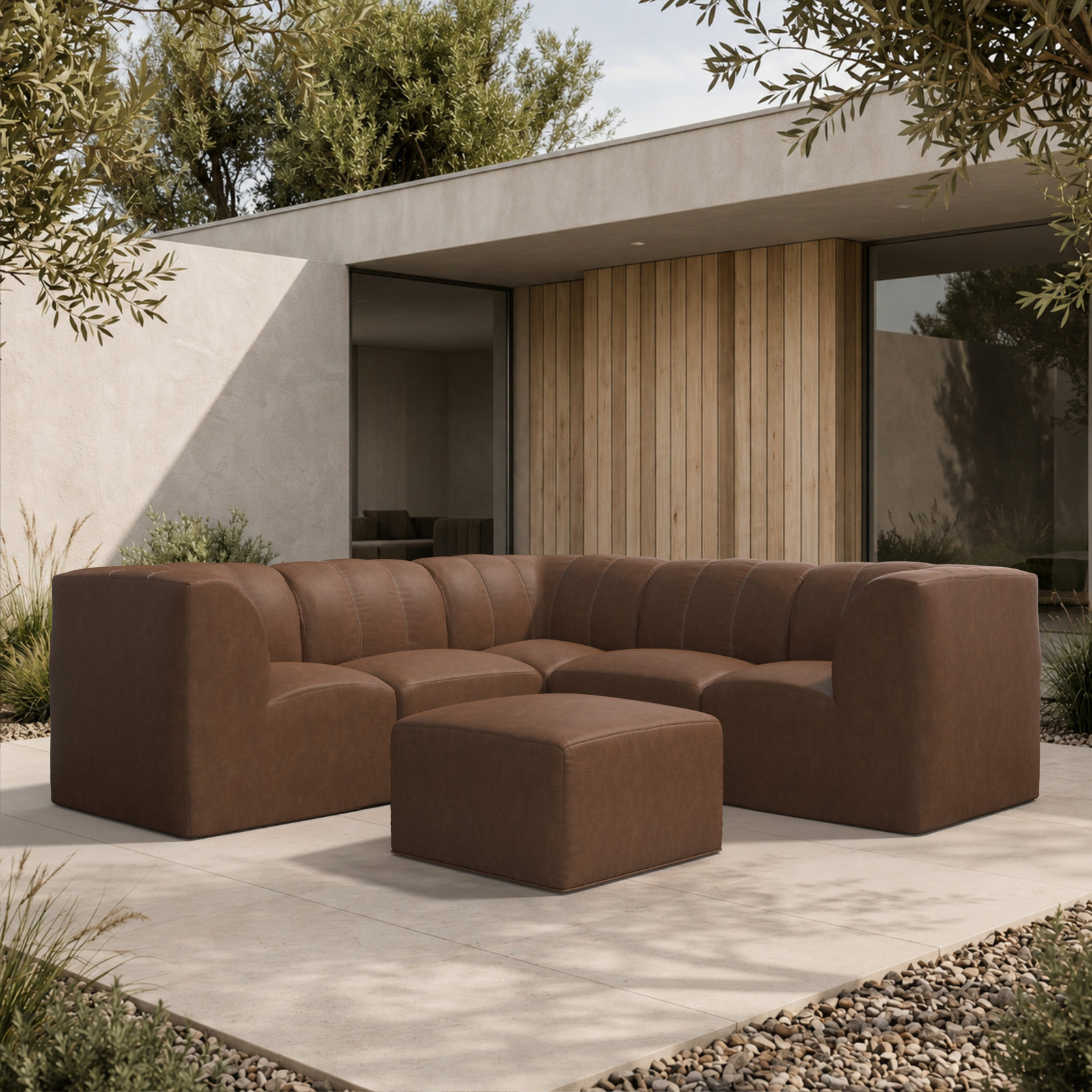 Praia 124" Patio Sectional
