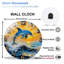 Horloge murale dauphin