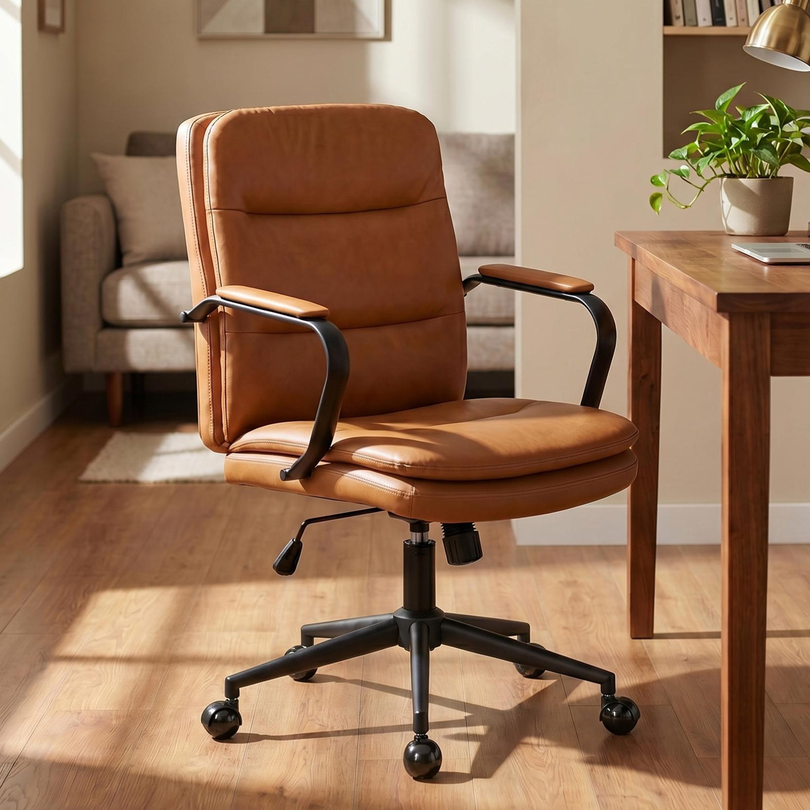 Ergonomic Office Chair, Brown