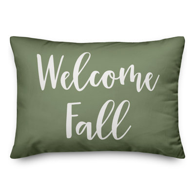  Housse de coussin rectangulaire Welcome