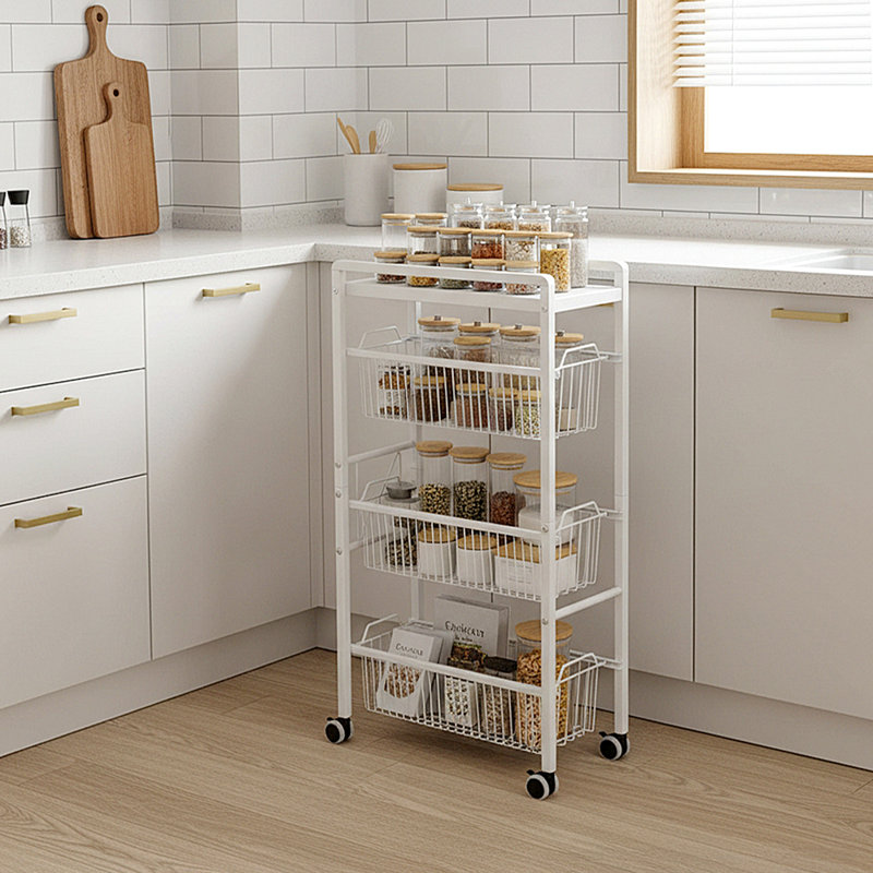 Under Sink Organiser, White