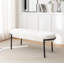 Banc rembourré Janeesha Boucle-1645951228