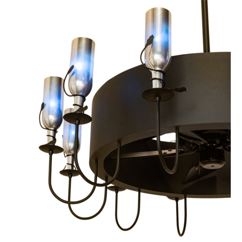 Tuscan Vineyard Downrod Ceiling Fan