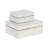 Juliette 2 Piece Mother of Pearl Handmade Box with Hinged Lid Set, 12", 8"W-1523659243