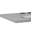 Plateau de meuble-lavabo double 49 po avec lavabo-52012922