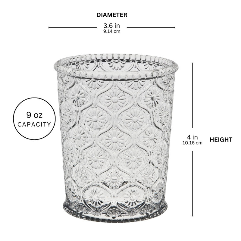 Mitzi Drinking Glass, Clear