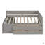 Lit de jour double avec tiroirs et tablettes-858652620