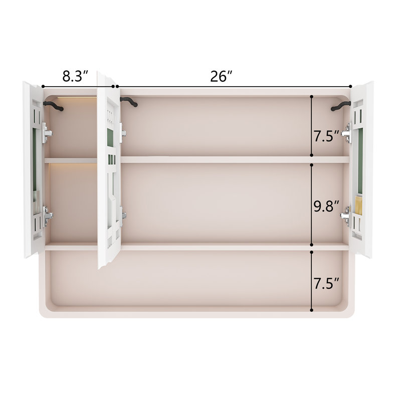 Miroir en aluminium