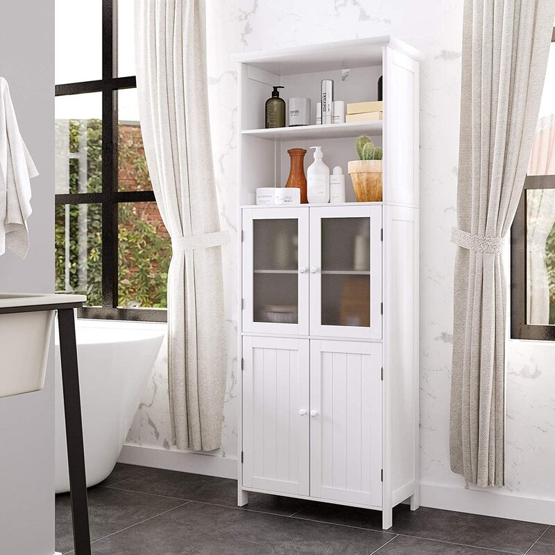 Red Barrel Studio® Freestanding Bathroom Cabinet & Reviews | Wayfair