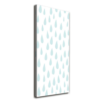 Droplets - Wrapped Canvas Print