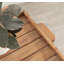 Table de bout avec plateau en bois massif Monaco