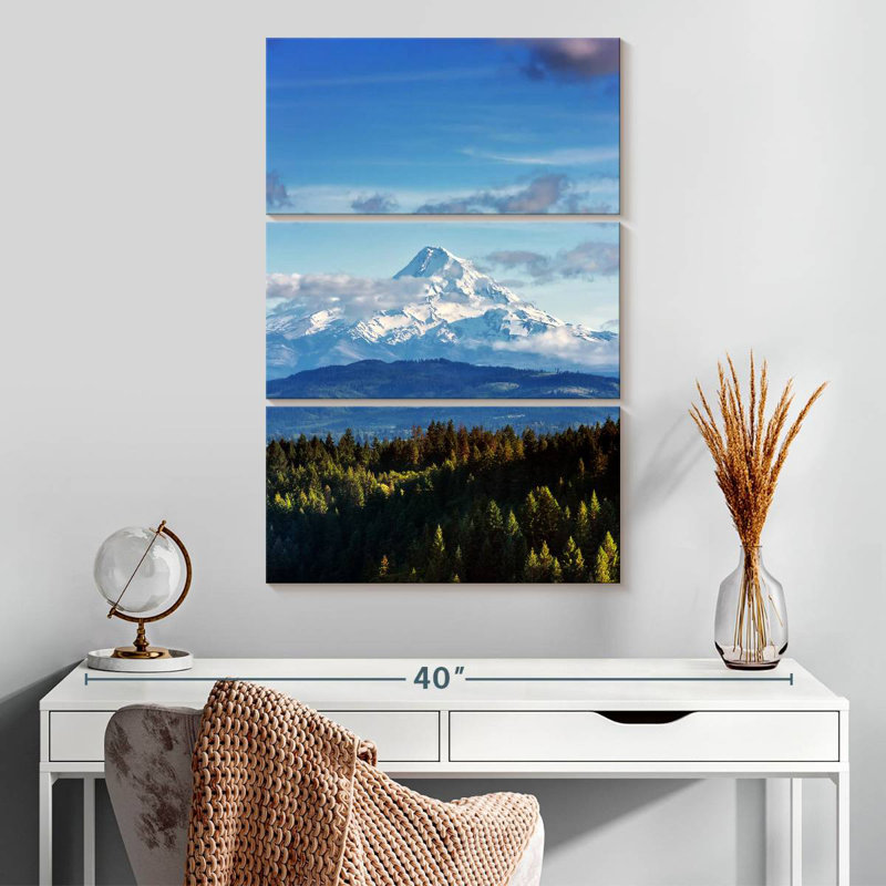 Alvord Mount Hood First Bright, H 32 po x l 20 po