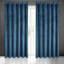 Daphne 100% Polyester Blackout Curtain Single Panel-1642550130-1642550131
