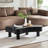 Modern Handcraft Drum Coffee Table, Irregular Shaped Coffee Table
