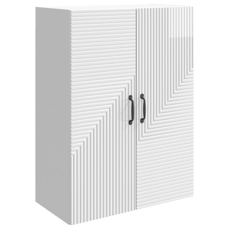 Rectangle Accent Chest, High Gloss White
