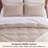 Essential Collection 100% Cotton Waffle Weave Duvet Cover Set-106246731-106246744